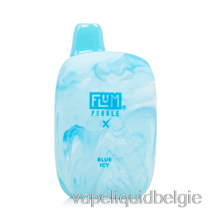Vape België Flum Kiezel X 6000 Wegwerp Blauw Ijzig